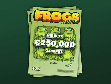 Frogs scratch